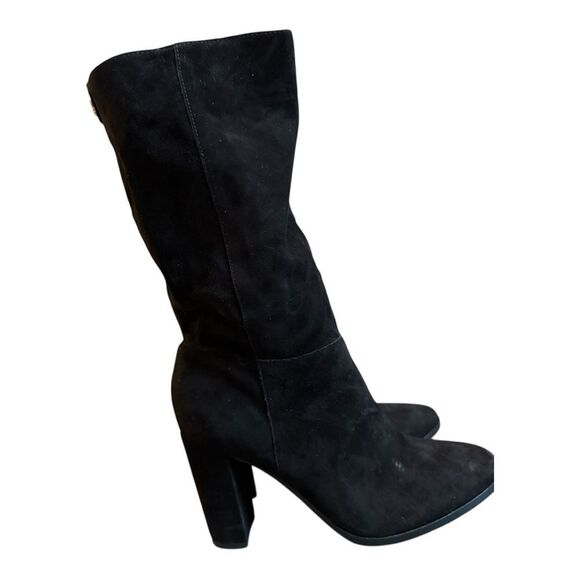 Ralph Lauren RLL Black Suede Tall Boots – Size 6 – NEW without box - Picture 4 of 7